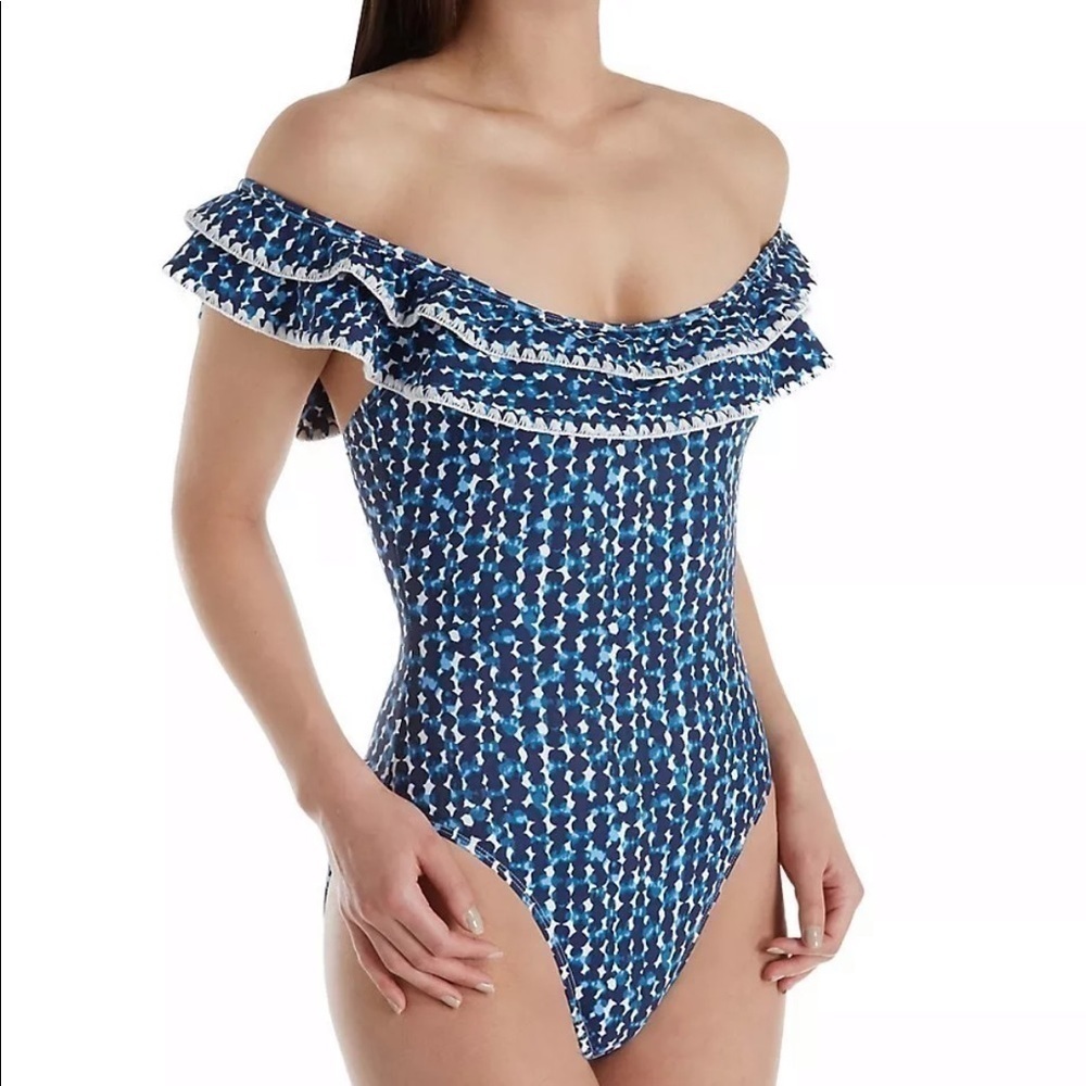 Anne Cole Studio Flounce Vintage Maillot - Picture 3 of 4